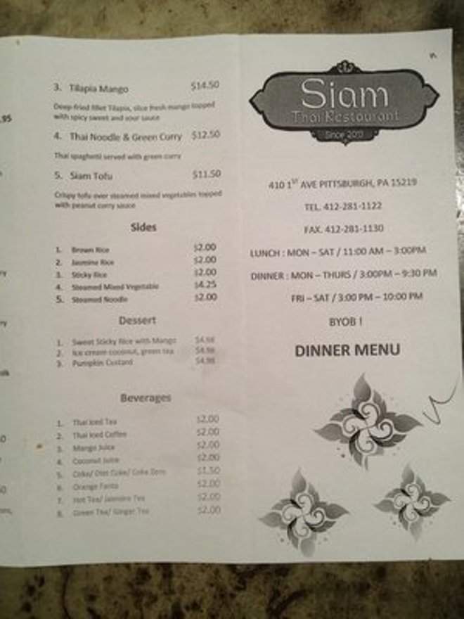 /380227545/Siam-Thai-Restaurant-Pittsburgh-PA - Pittsburgh, PA