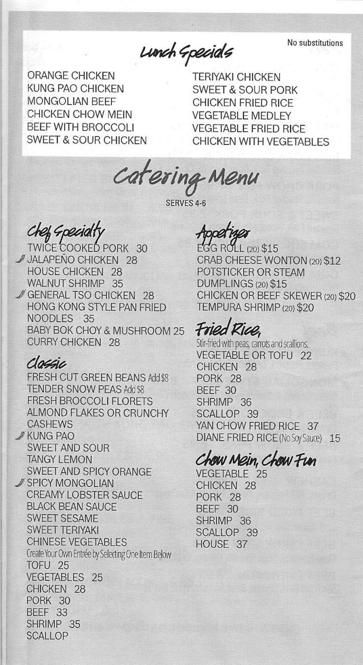 Simi's Cafe Asian Restaurant - Gilbert, AZ menu_pic