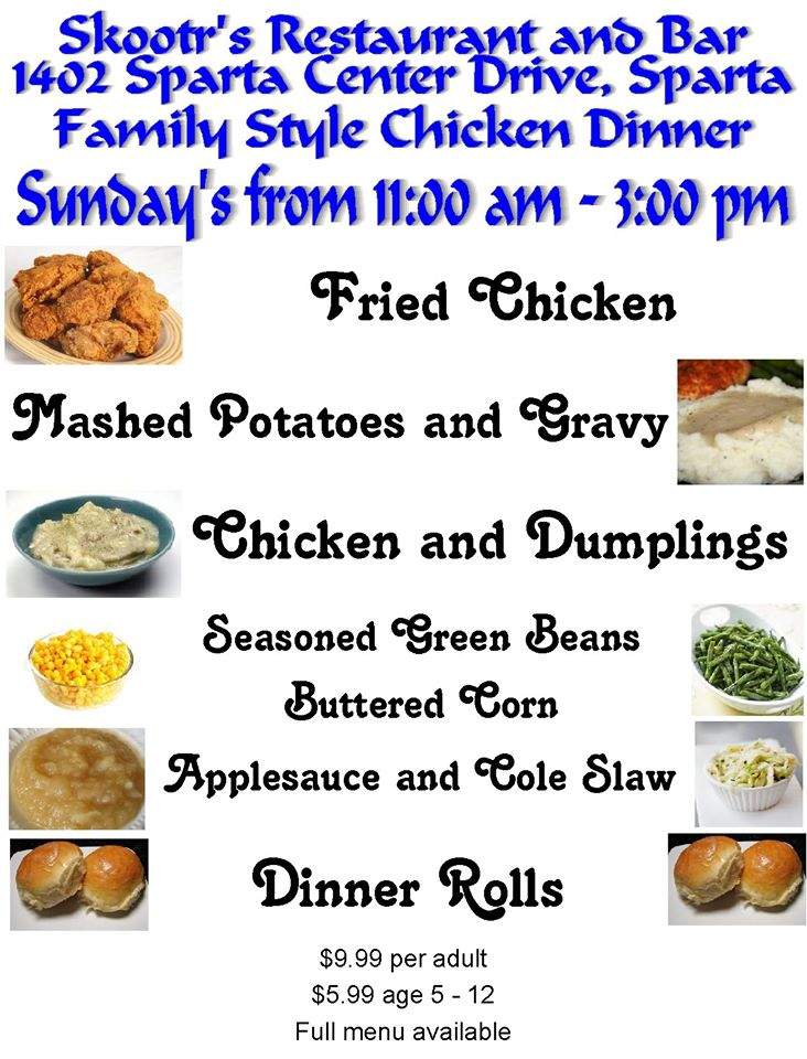 Skootr's South - Sparta, IL menu_pic