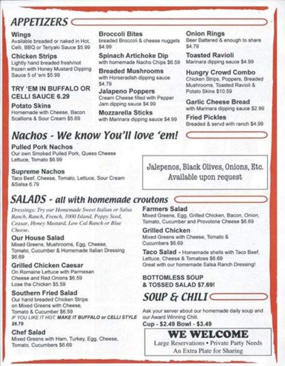 Skootr's South - Sparta, IL menu_pic