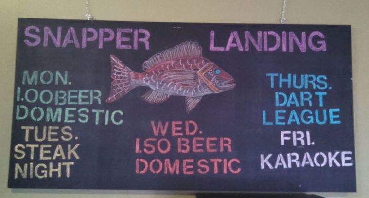 Snapper Landing Sports Bar and Grill - Gautier, MS menu_pic