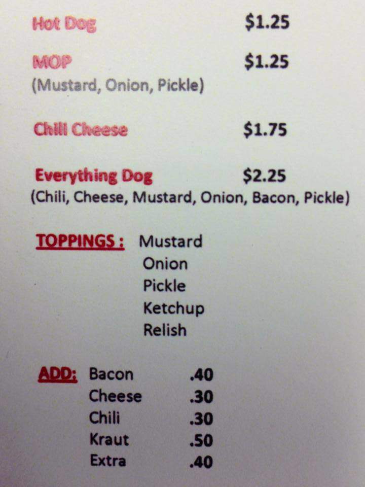 Snoop's Dogs - Nazareth, PA menu_pic