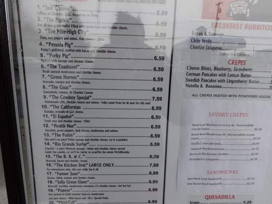 Snydely's - Eugene, OR menu_pic