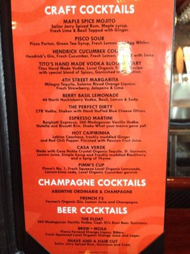 Social - St Petersburg, FL menu_pic