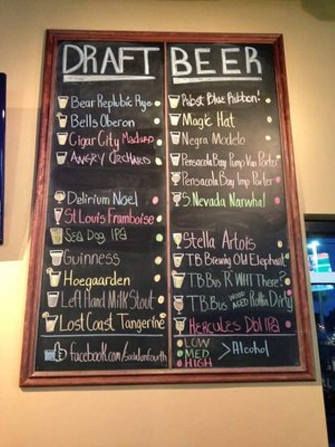 Social - St Petersburg, FL menu_pic