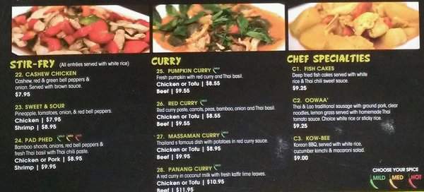 Sok Dee - Rochester, MN menu_pic