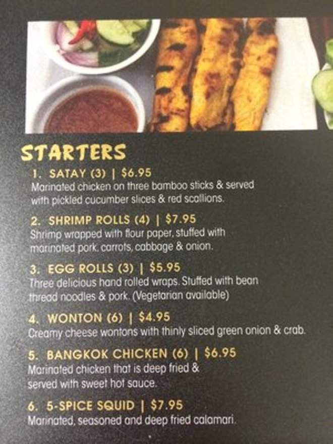 Sok Dee - Rochester, MN menu_pic