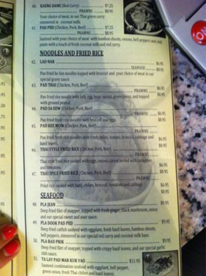 Souk Savanh Restaurant - Oakland, CA menu_pic