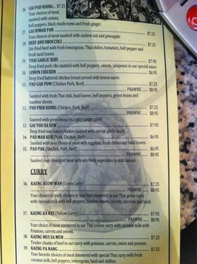 Souk Savanh Restaurant - Oakland, CA menu_pic