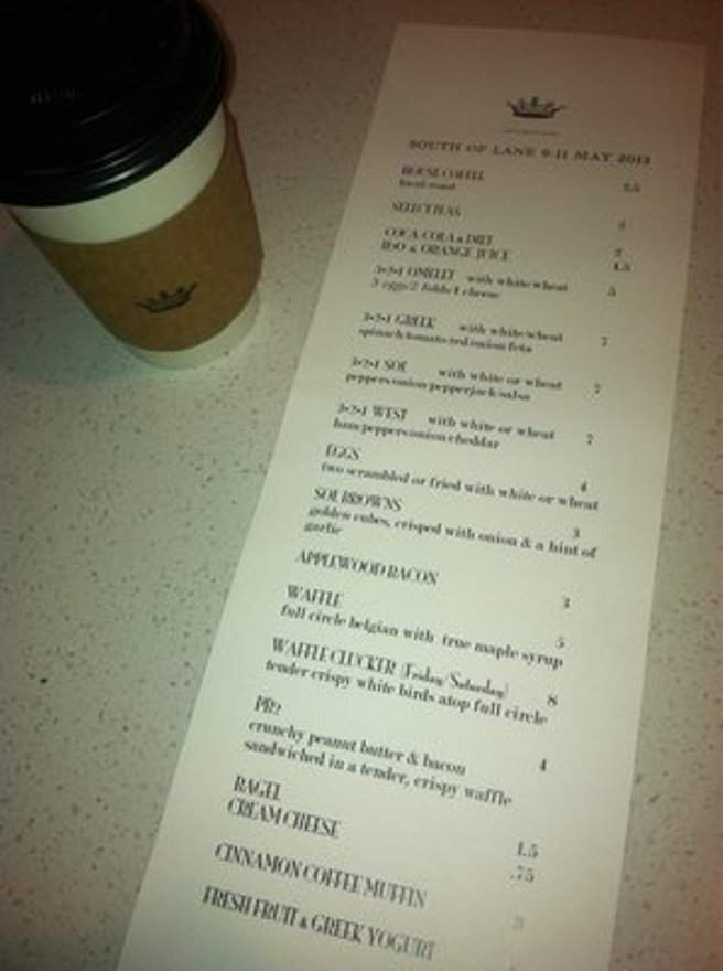 South Of Lane - Upper Arlington, OH menu_pic