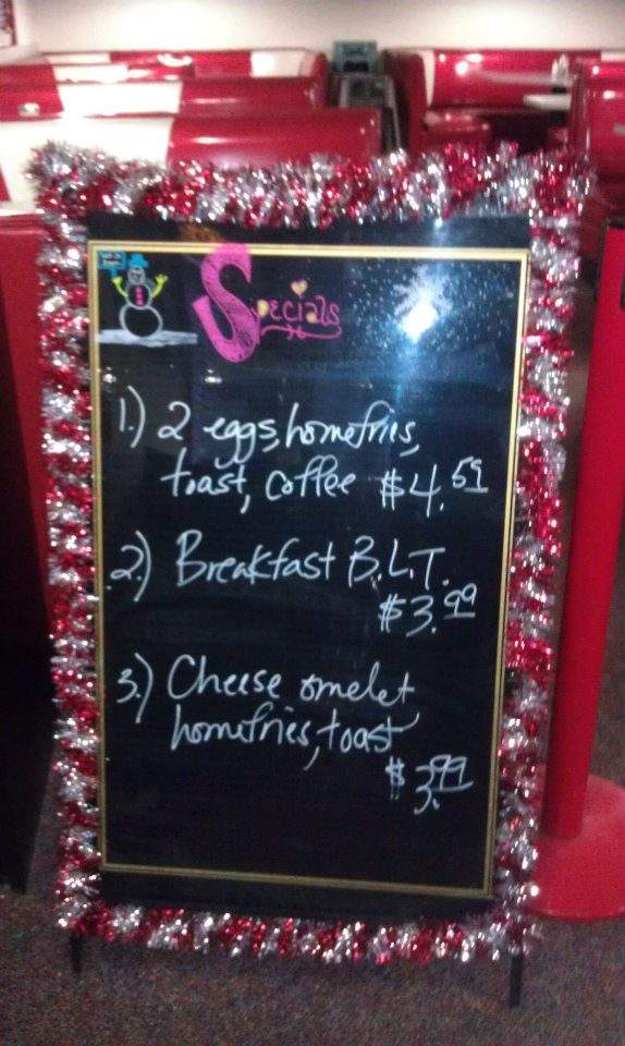 Southside Diner - Harrisonburg, VA menu_pic