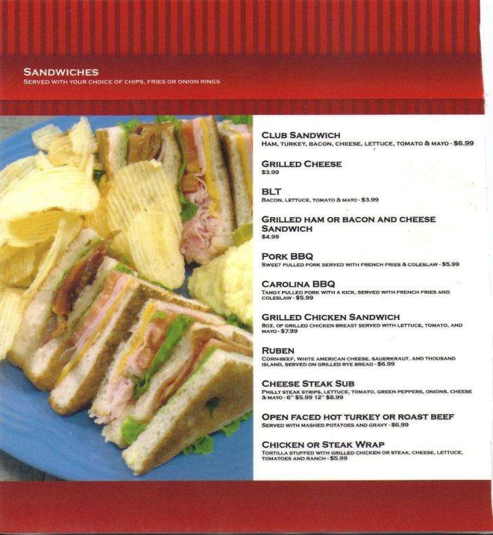 Southside Diner - Harrisonburg, VA menu_pic
