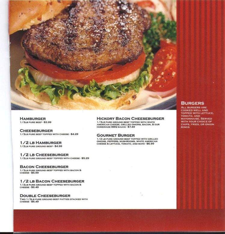 Southside Diner - Harrisonburg, VA menu_pic