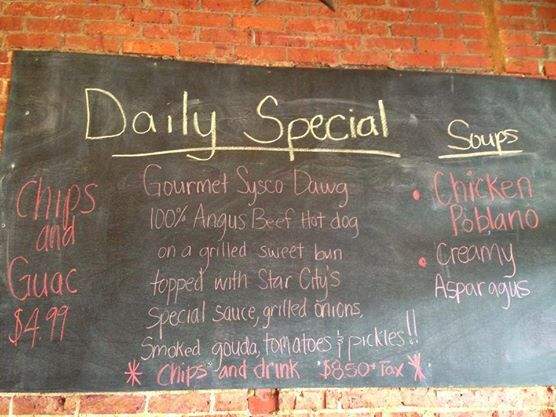 Star City Cafe - Kilgore, TX menu_pic