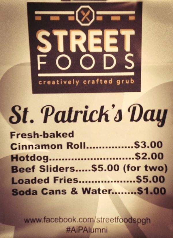 Street Foods - Pittsburgh, PA menu_pic