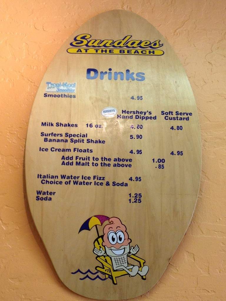 Sundaes In Melbourne Beach - Melbourne Beach, FL menu_pic