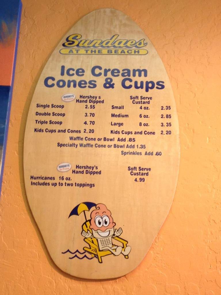 Sundaes In Melbourne Beach - Melbourne Beach, FL menu_pic