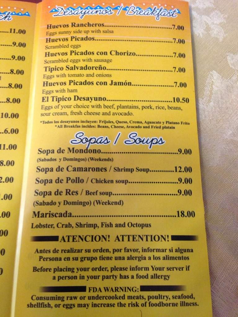 Tacqueria Montecristo - Somerville, MA menu_pic