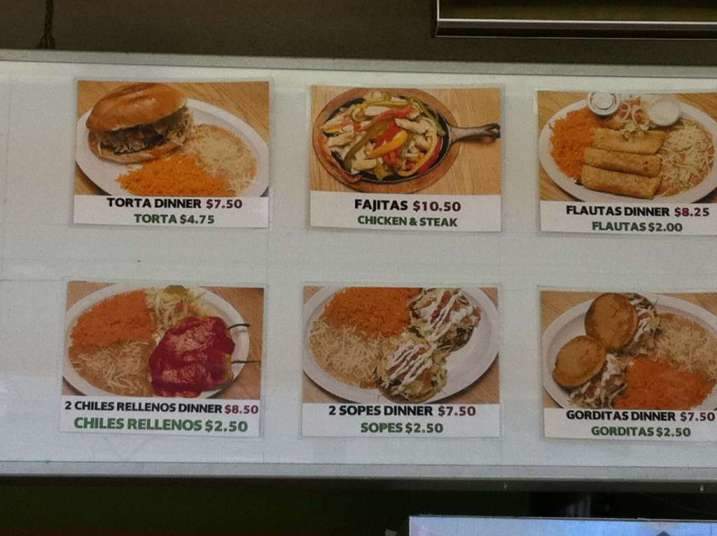 Taqueria Buena Vista - Milwaukee, WI menu_pic