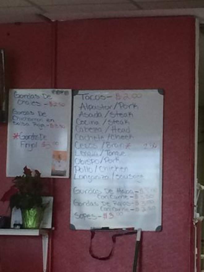 Taqueria Garcia - Wyoming, MI menu_pic