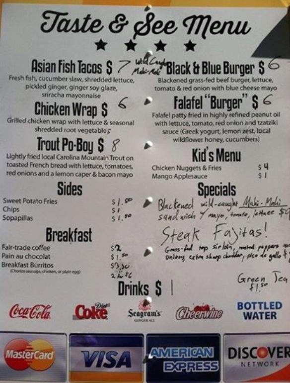 Taste and See - Black Mountain, NC menu_pic