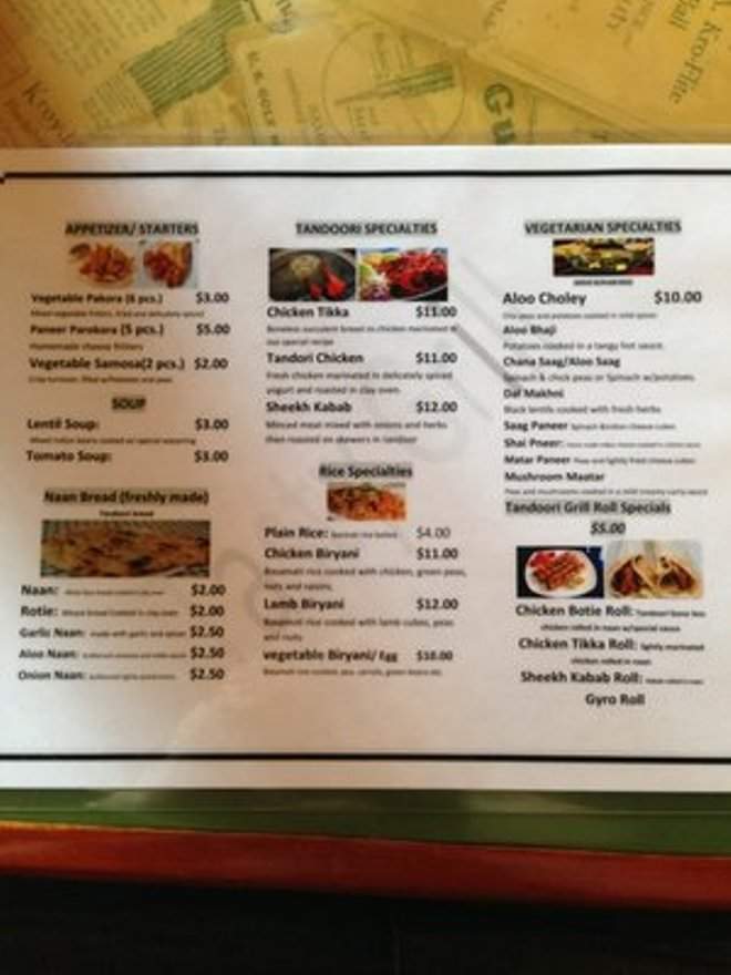 Tasty Tasty Grill - Cold Spring, KY menu_pic