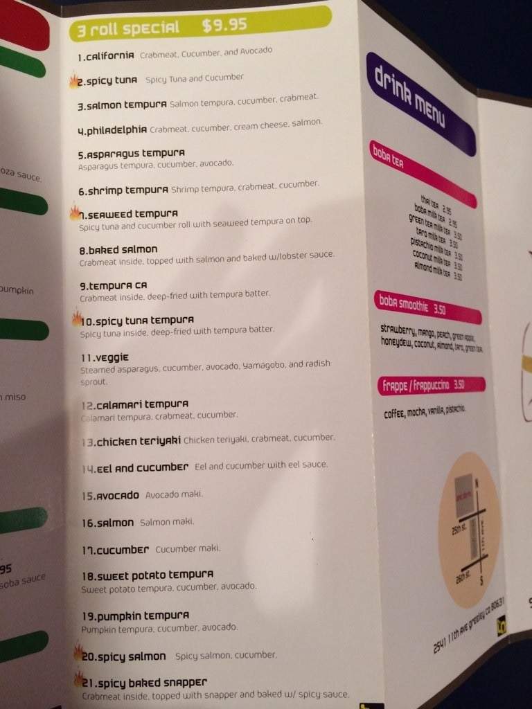 Thai One - Greeley, CO menu_pic
