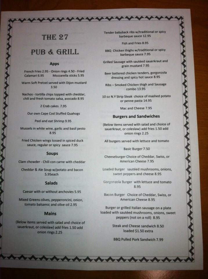 /380230926/The-27-Pub-and-Grill-Wiscasset-ME - Wiscasset, ME