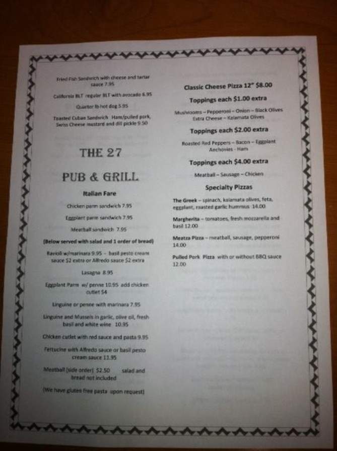 /380230926/The-27-Pub-and-Grill-Wiscasset-ME - Wiscasset, ME