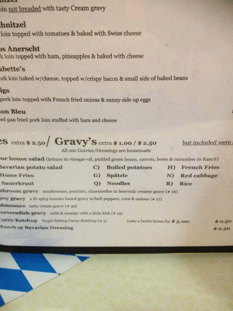 The Bavarian's Restaraunt - Jesup, GA menu_pic