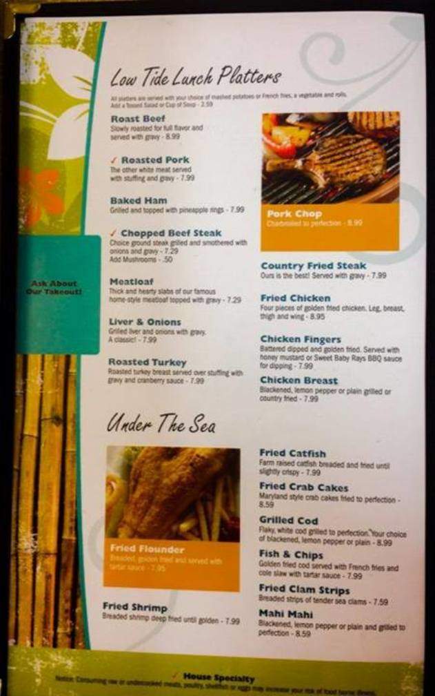 The Big Biscuit - Cocoa Beach, FL menu_pic