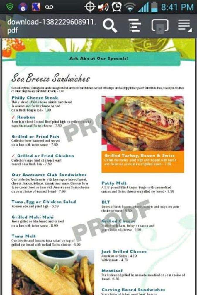 The Big Biscuit - Cocoa Beach, FL menu_pic