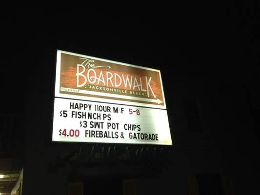 The Boardwalk - Jacksonville Beach, FL menu_pic
