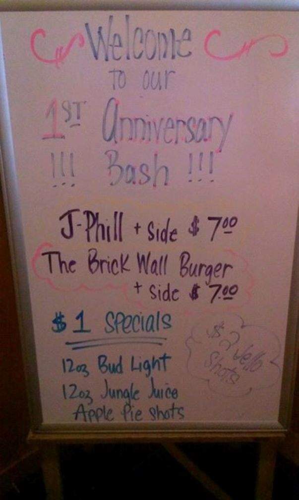 The Brick Wall Pub & Grill - Adrian, MI menu_pic