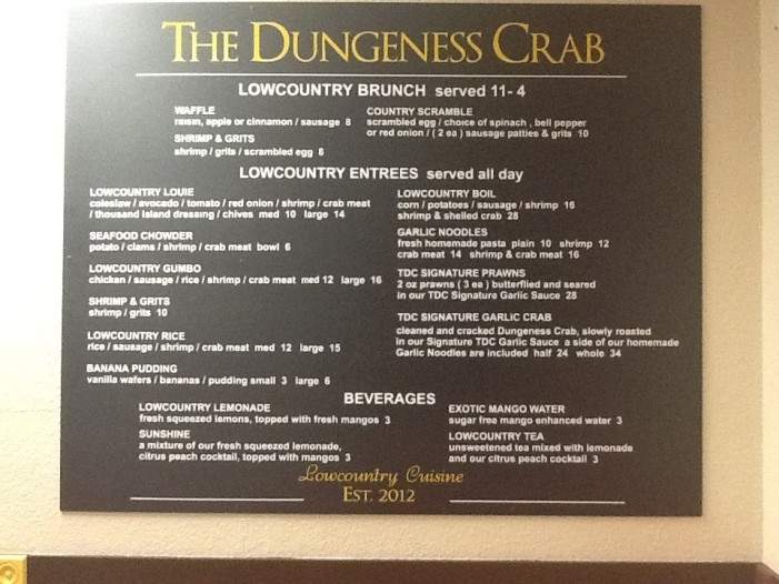 The Dungeness Crab - Vallejo, CA menu_pic