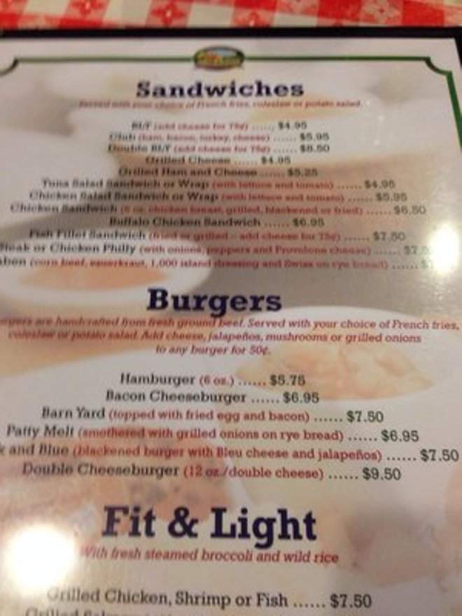 The Gathering Table - Chiefland, FL menu_pic