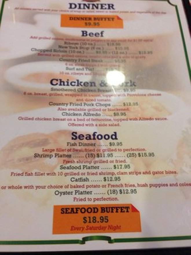 The Gathering Table - Chiefland, FL menu_pic