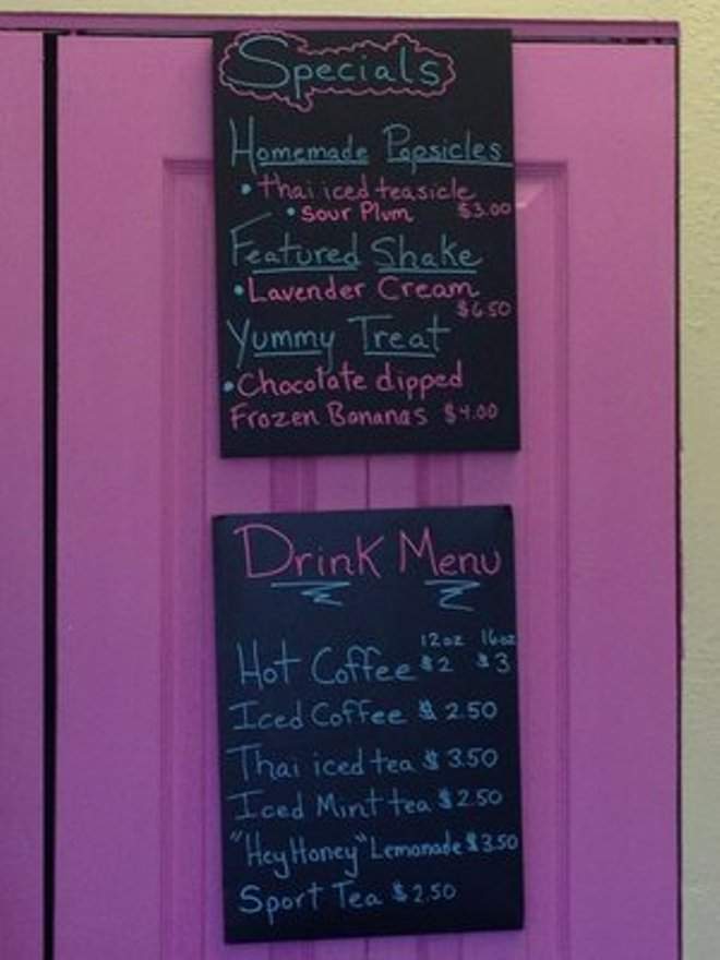 The Ice Box - Carmel, CA menu_pic