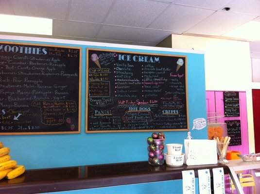 The Ice Box - Carmel, CA menu_pic