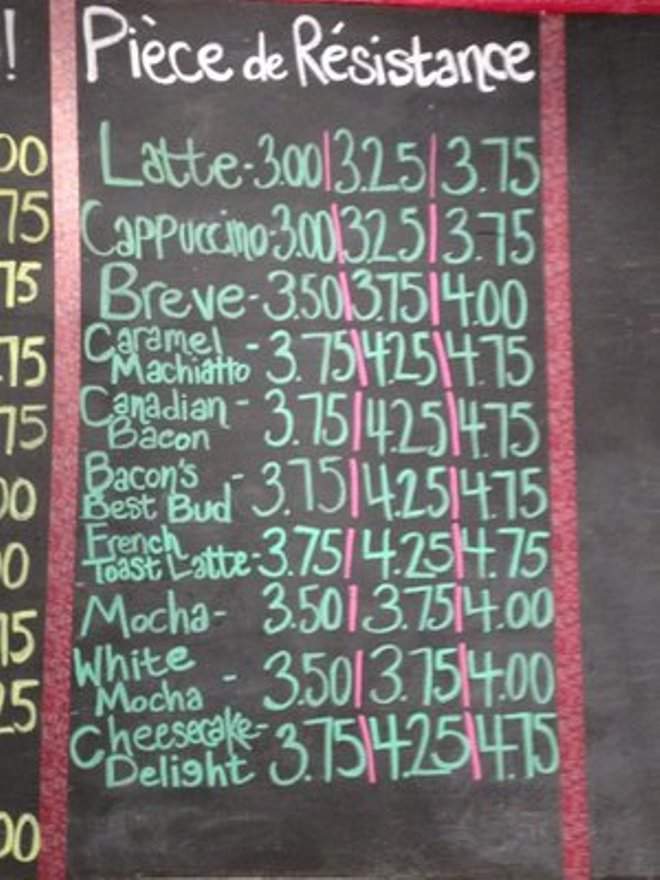 The Wired Goat Cafe - Chapin, SC menu_pic