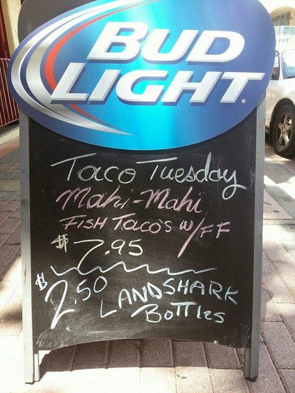 Tiki Hut Pub & Grill - Daytona Beach, FL menu_pic