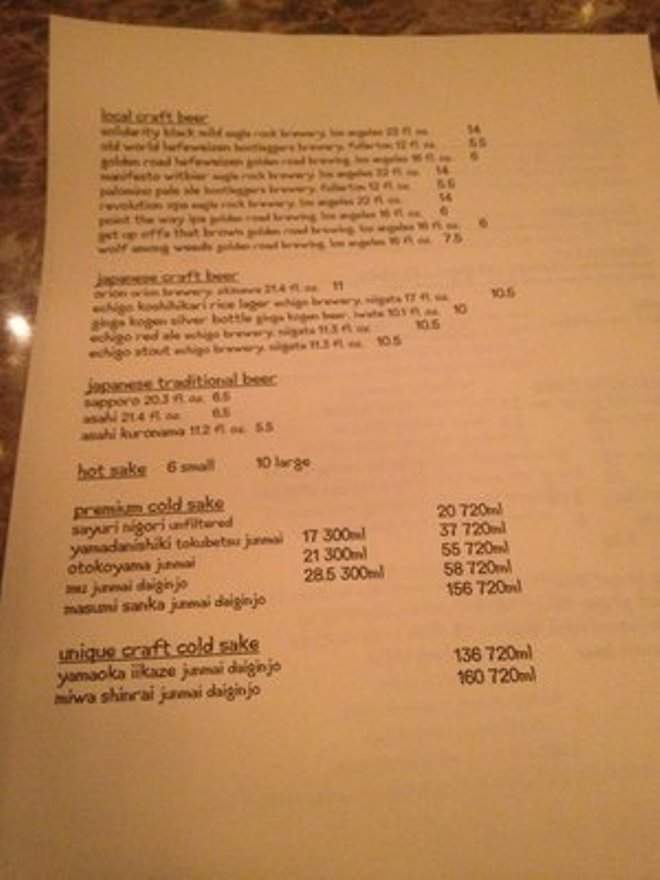 Tokyo Fried Chicken Co. - Monterey Park, CA menu_pic