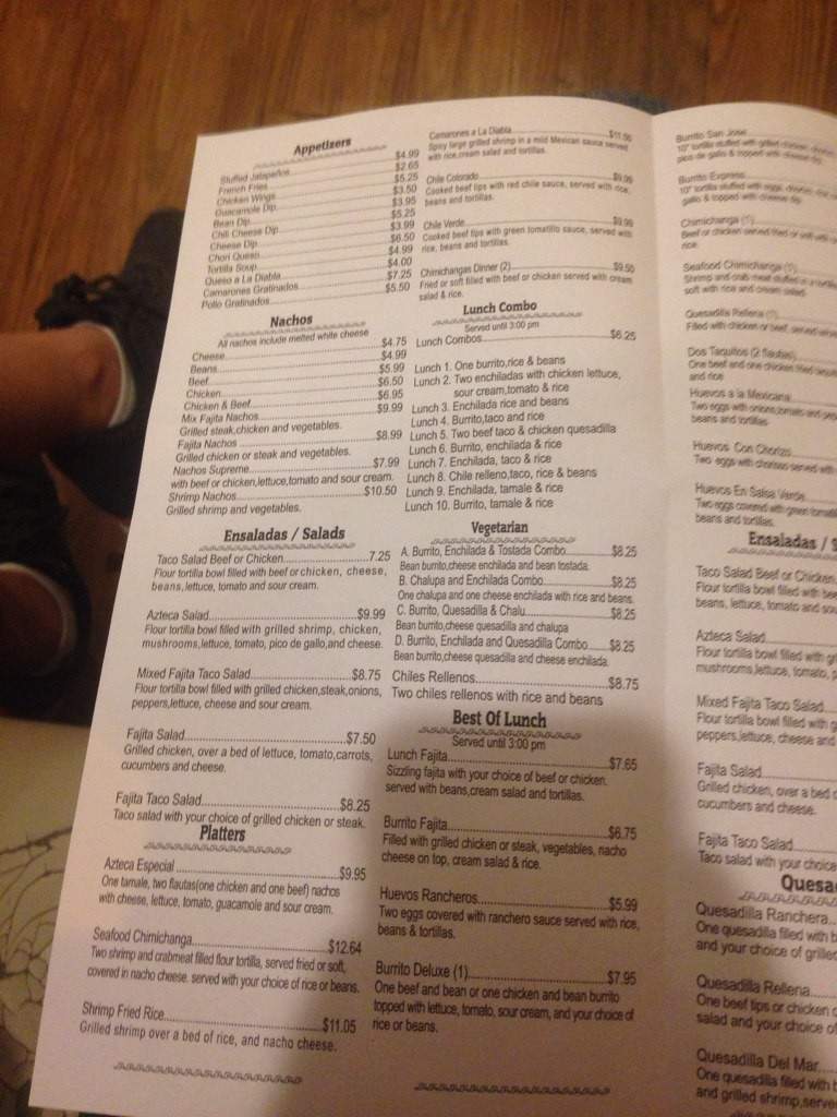 Tolteca Express - Edwardsville, PA menu_pic