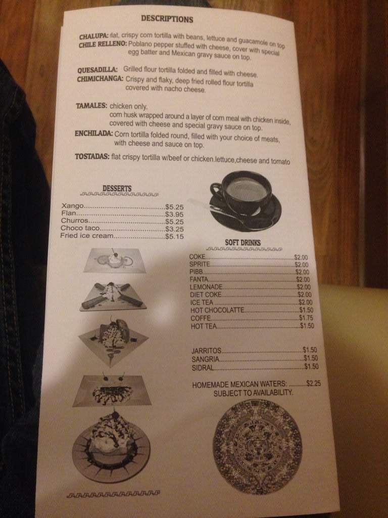 Tolteca Express - Edwardsville, PA menu_pic