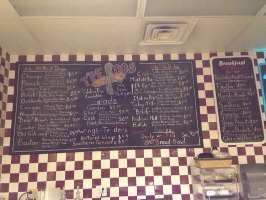 T'Pedos - Midvale, UT menu_pic