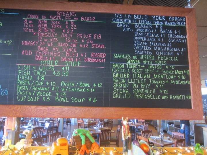 Tree Frog Tavern - Kalispell, MT menu_pic