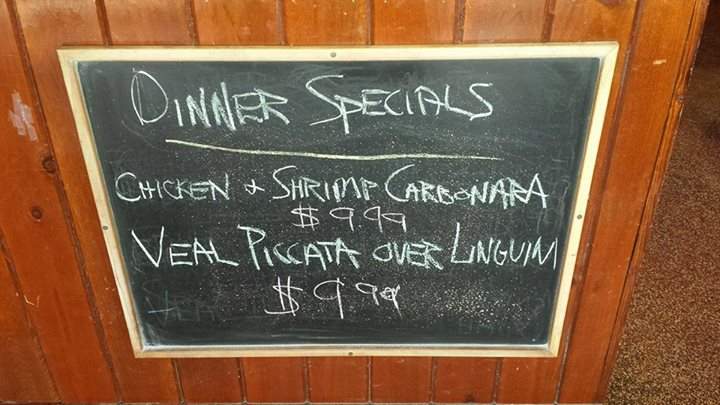 Two Brothers Italian Restaurant - Sevierville, TN menu_pic