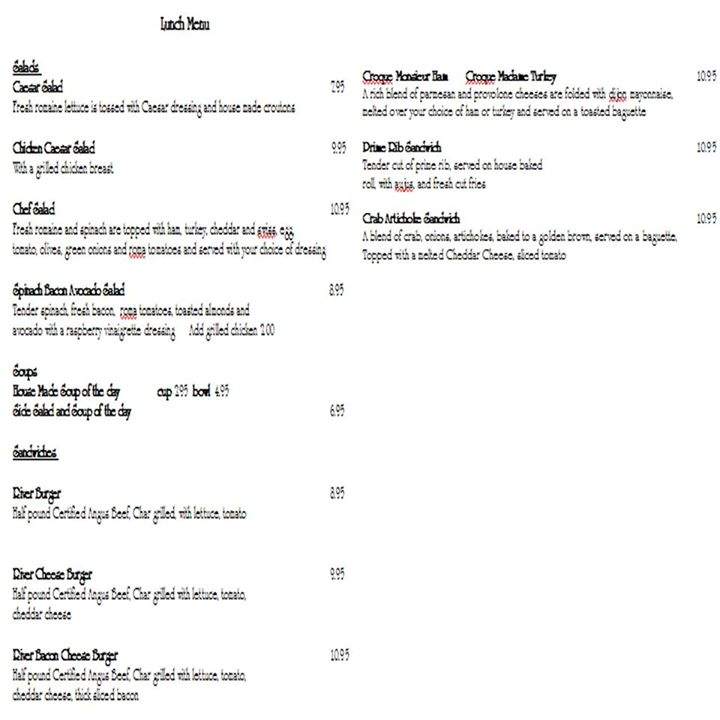 Two Rivers Grill - Garden Valley, ID menu_pic