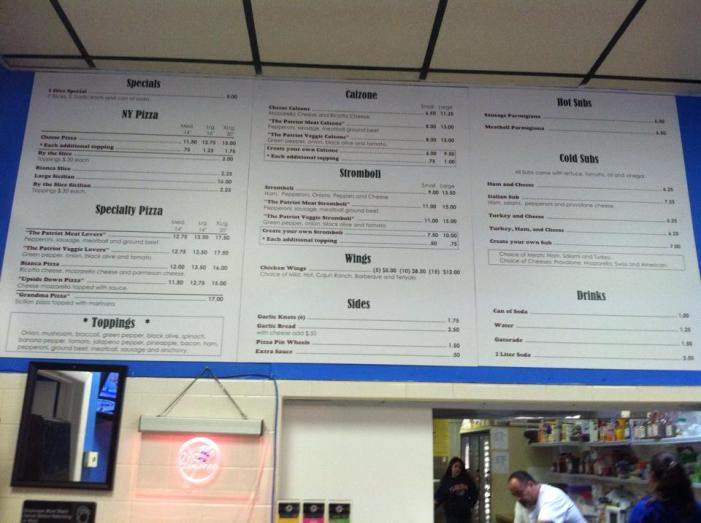 Venus Pizzeria - Altamonte Springs, FL menu_pic