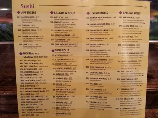 Viet Orleans Bistro - New Orleans, LA menu_pic